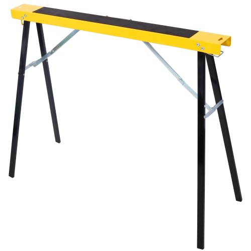 2-Pack Adjustable Folding Saw Horses 660lbs Metal D673620