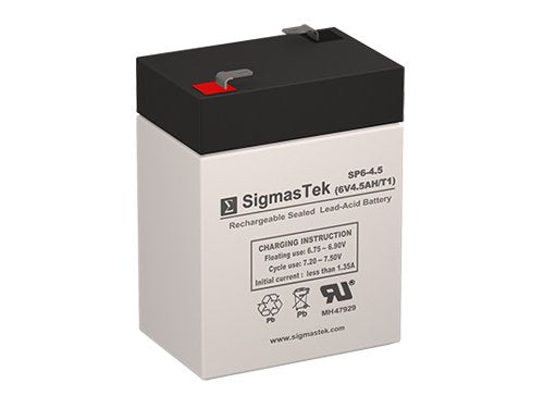 6 Volt 4.5 AH F1 Terminal Replacement Battery Z8915