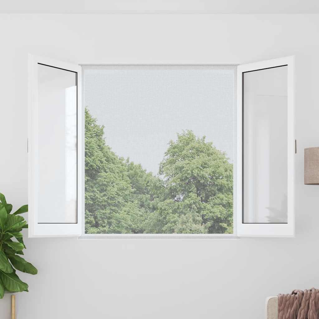 Aluminum Mesh Screen 39.4x196.9 Inch Silver F75645