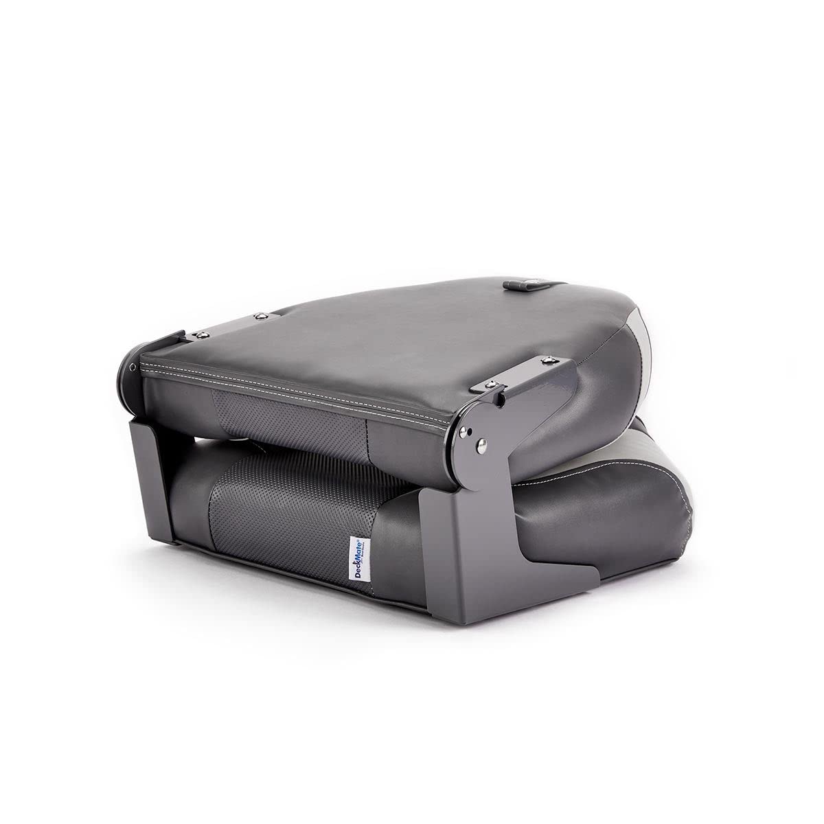 High Back Folding Boat Seats 2 Pack Charcoal Gray M90195