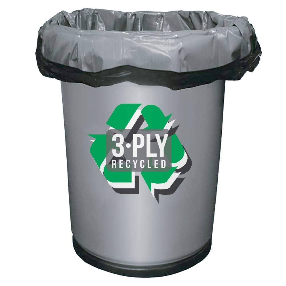 Black 40-45 Gal Trash Bags, 1.5 MIL, 100 Pk B3292