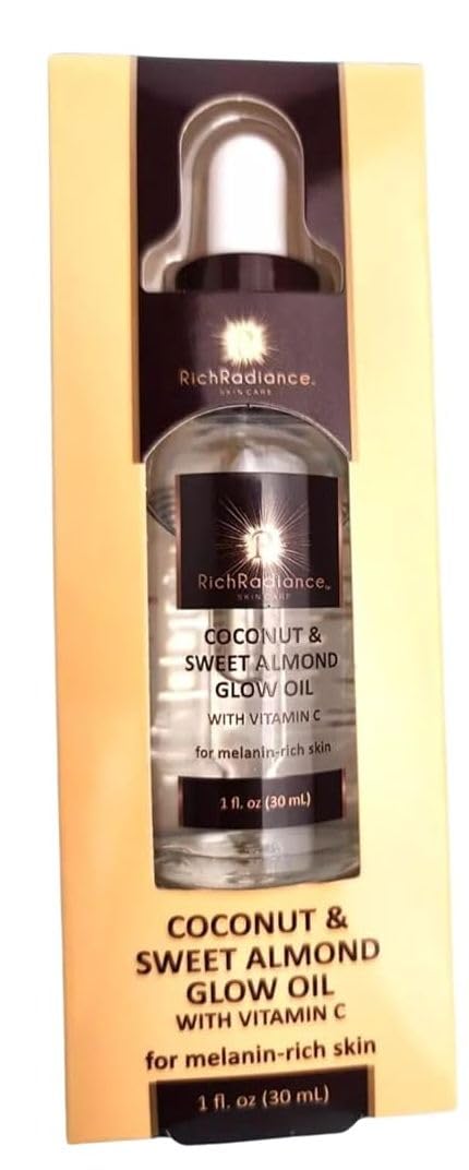 Face Glow Oil with Coconut, Sweet Almond & Vitamin C Set of 2 C339465