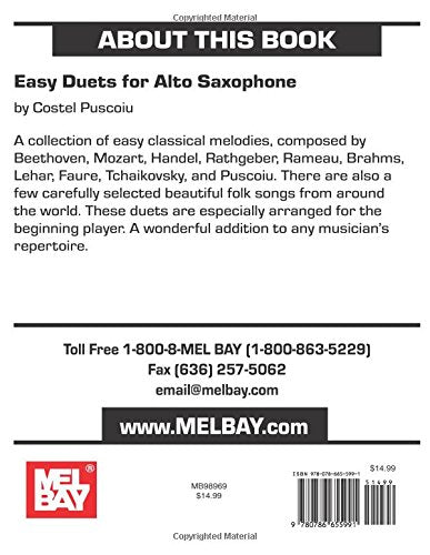 Alto Saxophone Duets R10891