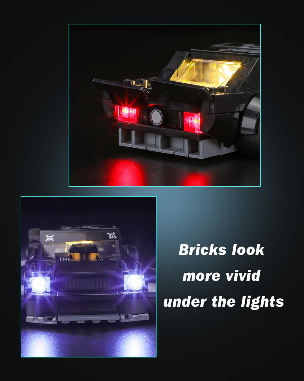 LED Lighting Set Compatible with Building Blocks Model V54546