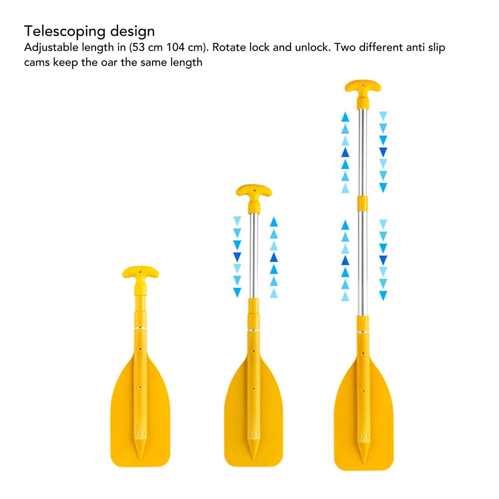 Pack of 2 Telescopic Kayak Paddles Y3432