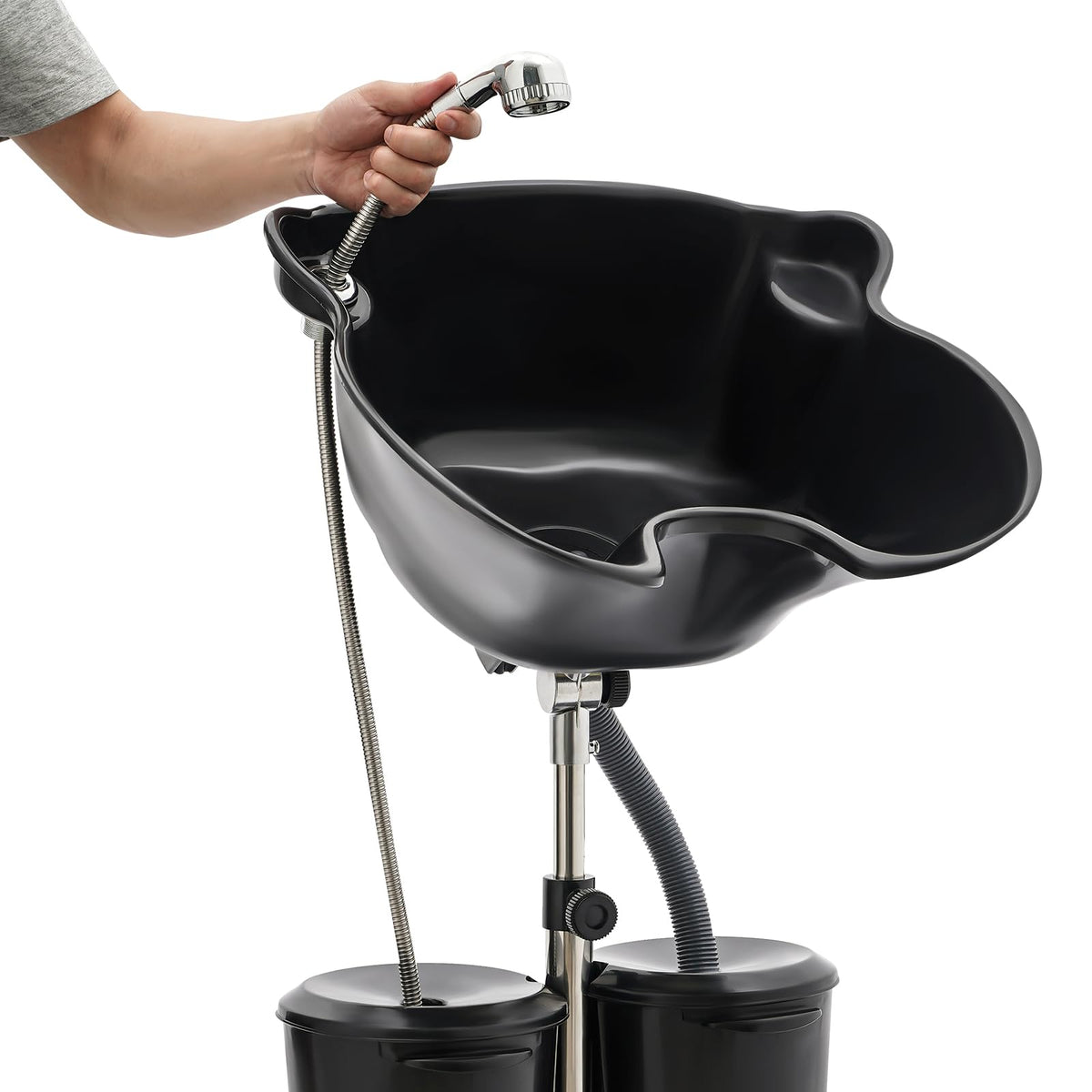 Portable Shampoo Bowl with Electric Pump J2165