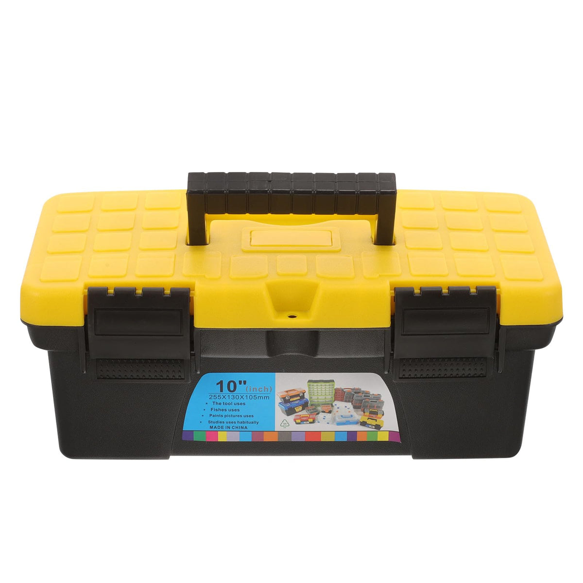 10 Inch Hard Plastic Tool Box Organizer J619
