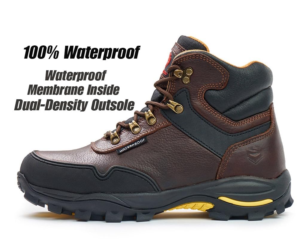 6 Inch Waterproof Leather Work Boots C22871