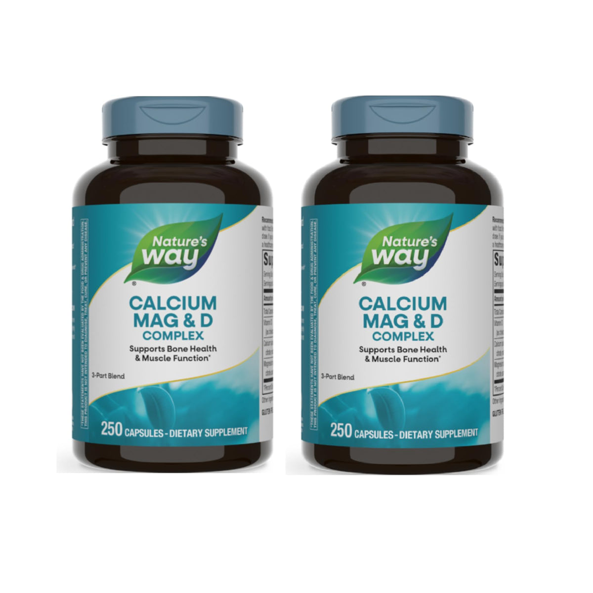 Calcium Magnesium & Vitamin D3 250 Capsules 2 Pack A59249