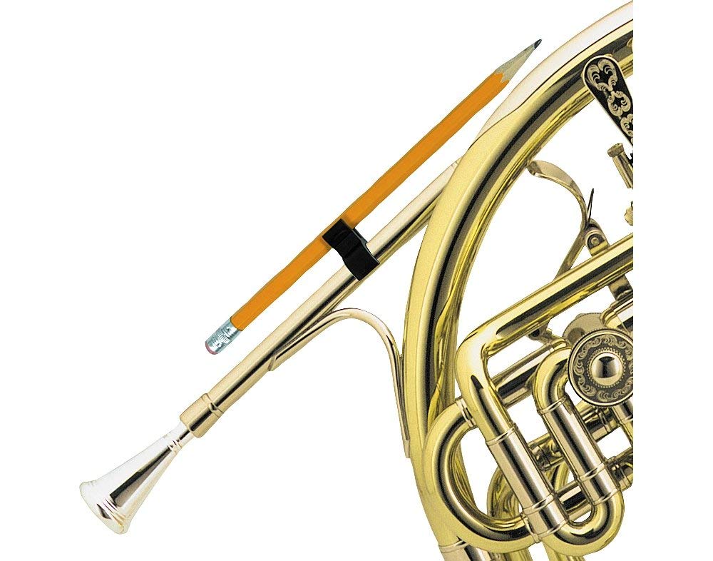 Black Brass Instrument Pen Clip 10pcs A551
