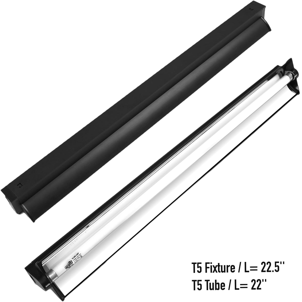 24W T5 10.0 UVB Reptile Light Fixture and Tube Kit B528834