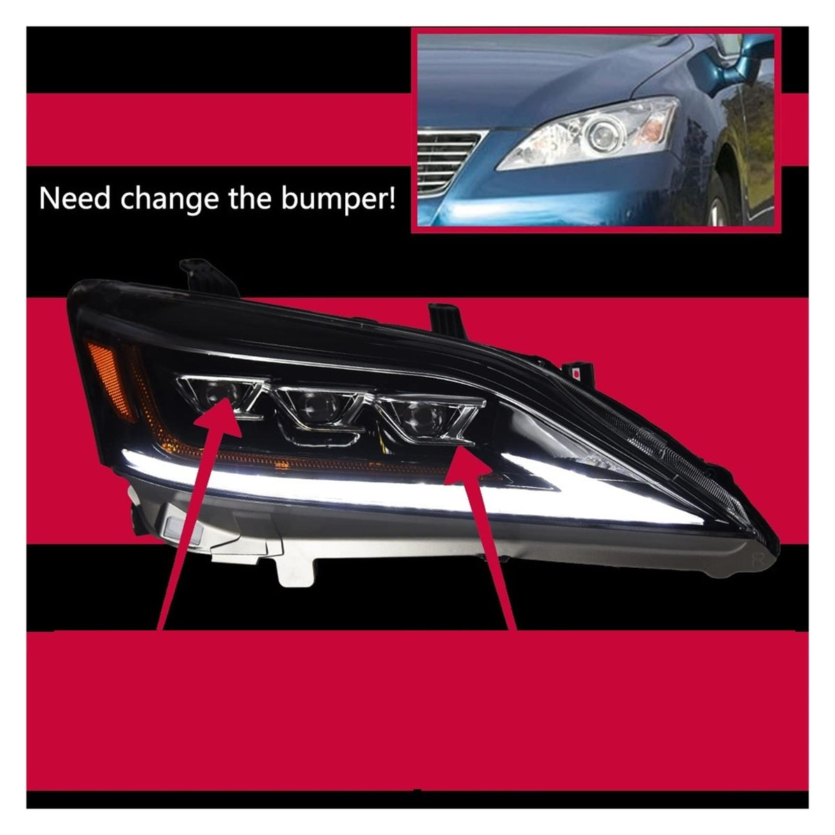 LED Headlights 2006-2012 Q519936