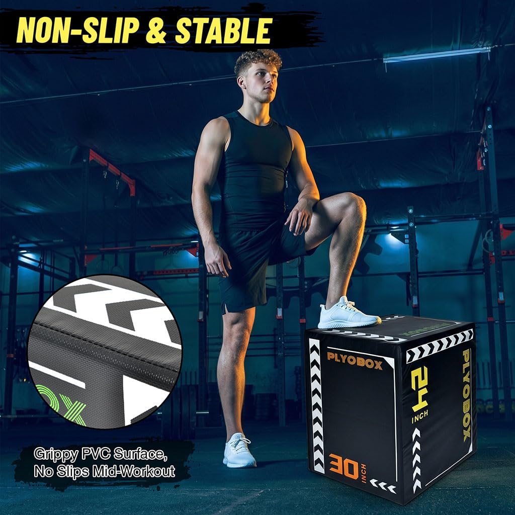 3-in-1 Plyometric Jump Box P574