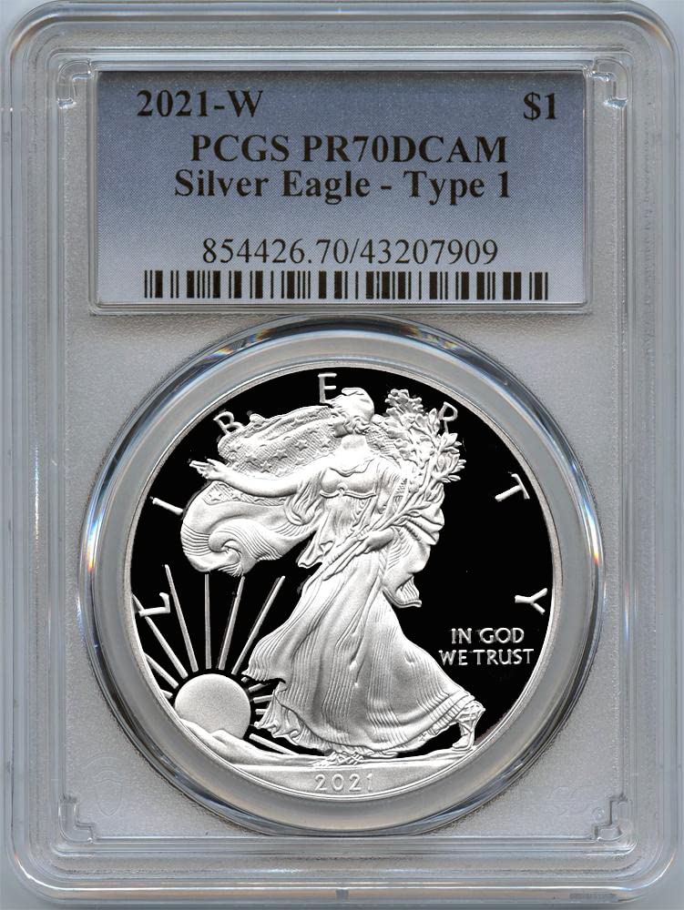 2021 American Silver Eagle Proof D88677