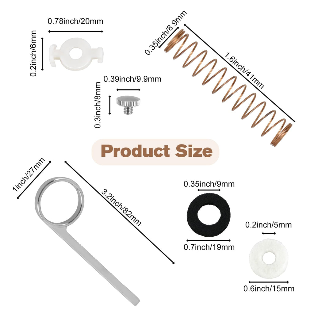 Trumpet Finger Button Repair Kit P503