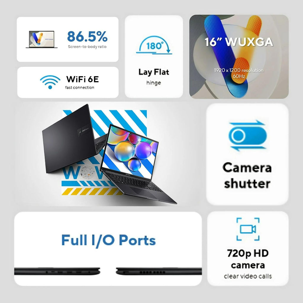 16" Intel Core i7 16GB RAM 512GB SSD Laptop V96576