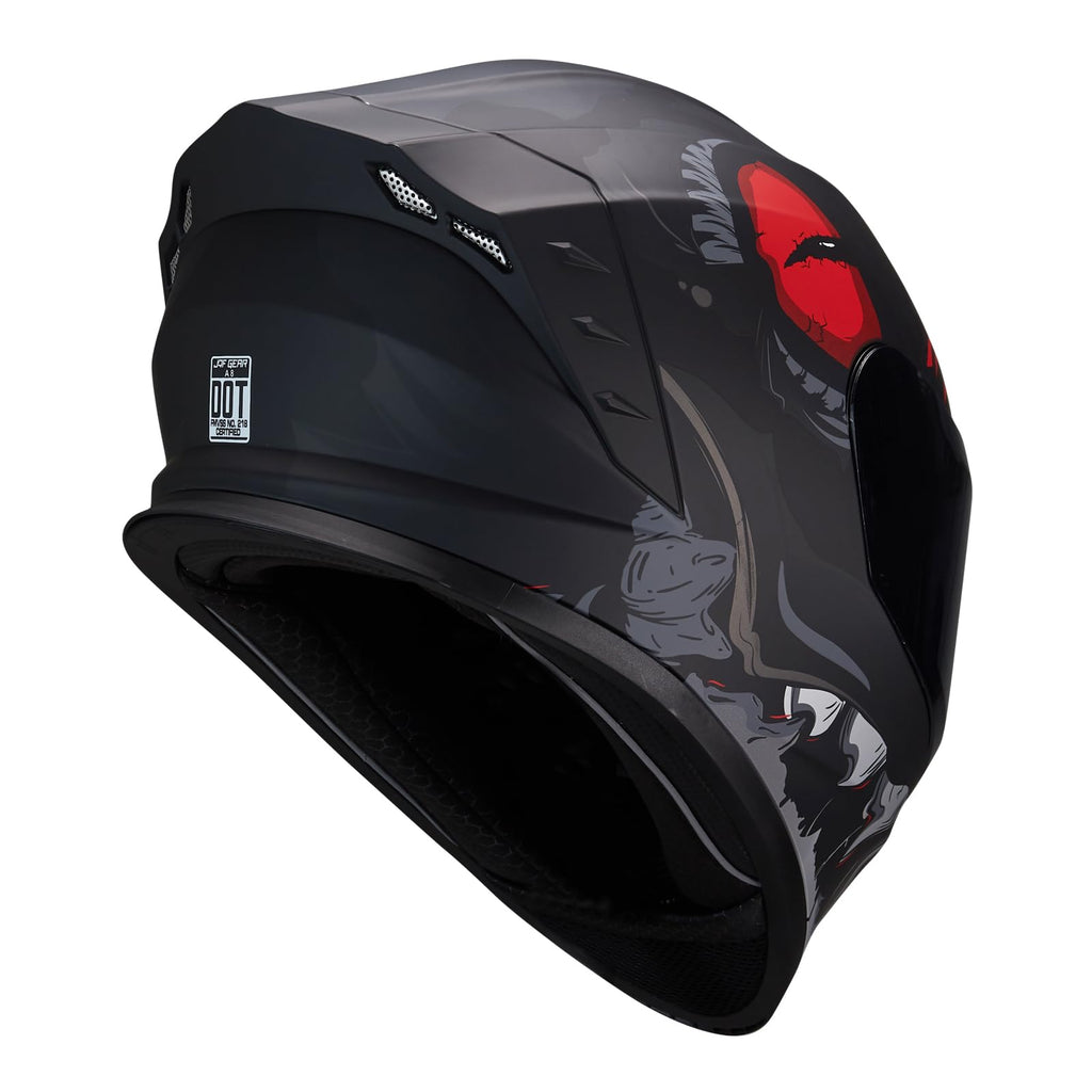 Full Face Dual Visor Motorcycle Helmet Q5183