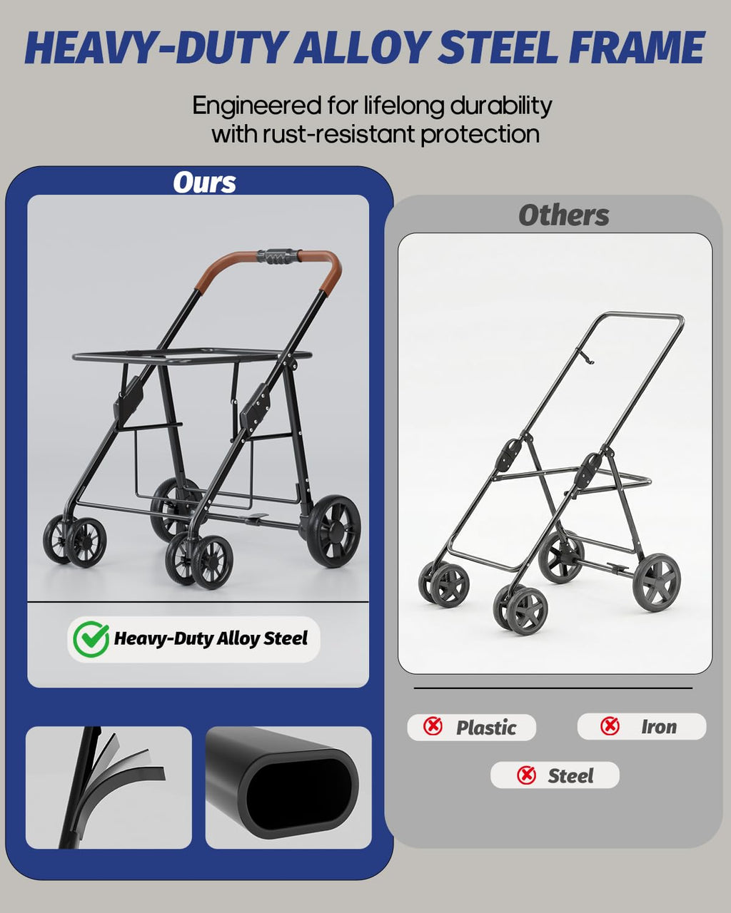 Black Dog Stroller U7295