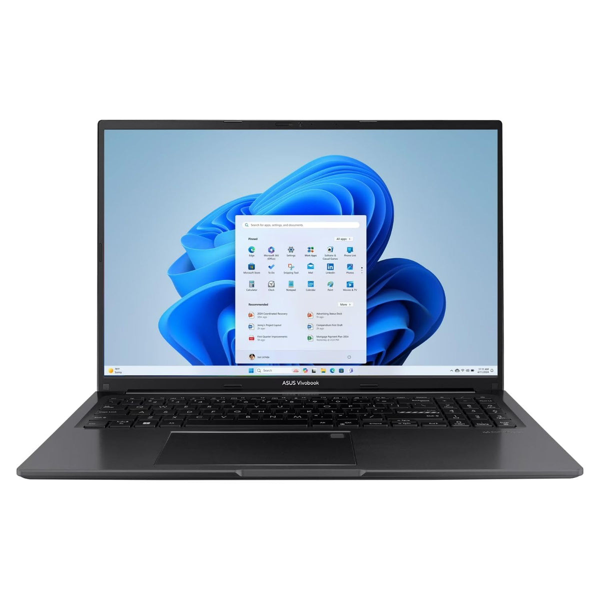 16" Intel Core i7 16GB RAM 512GB SSD Laptop V96576
