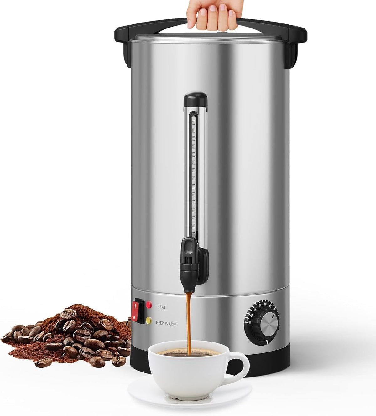 70 Cup Stainless Steel Commercial Coffee Urn Z3824