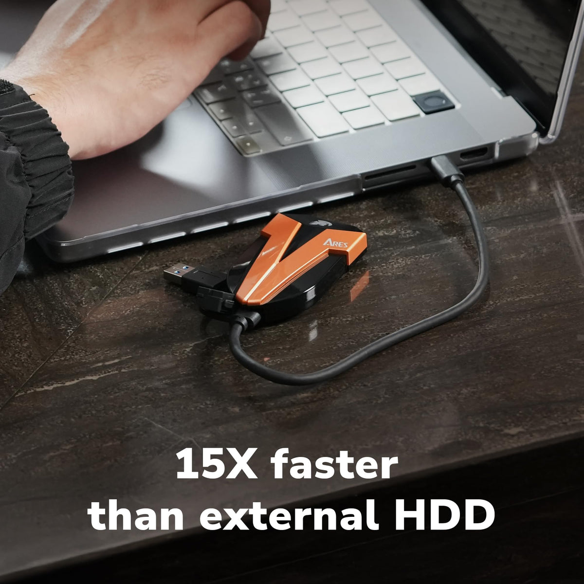 1TB IP67 Waterproof USB 3.2 Gen 2x2 Type C External SSD D6241