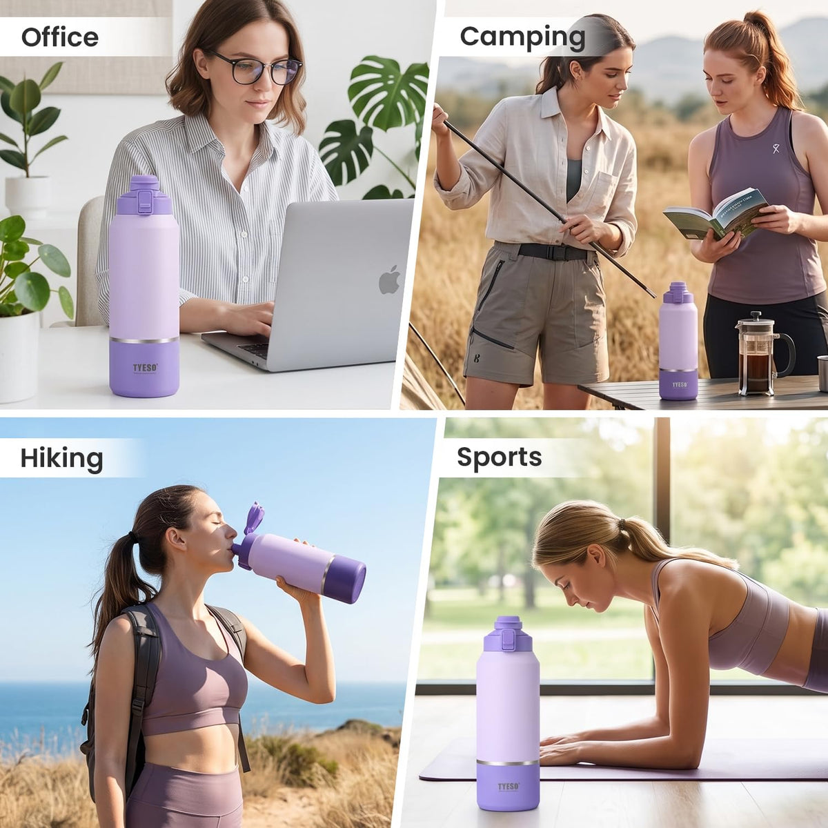 68oz Insulated Stainless Steel Water Bottle V7344