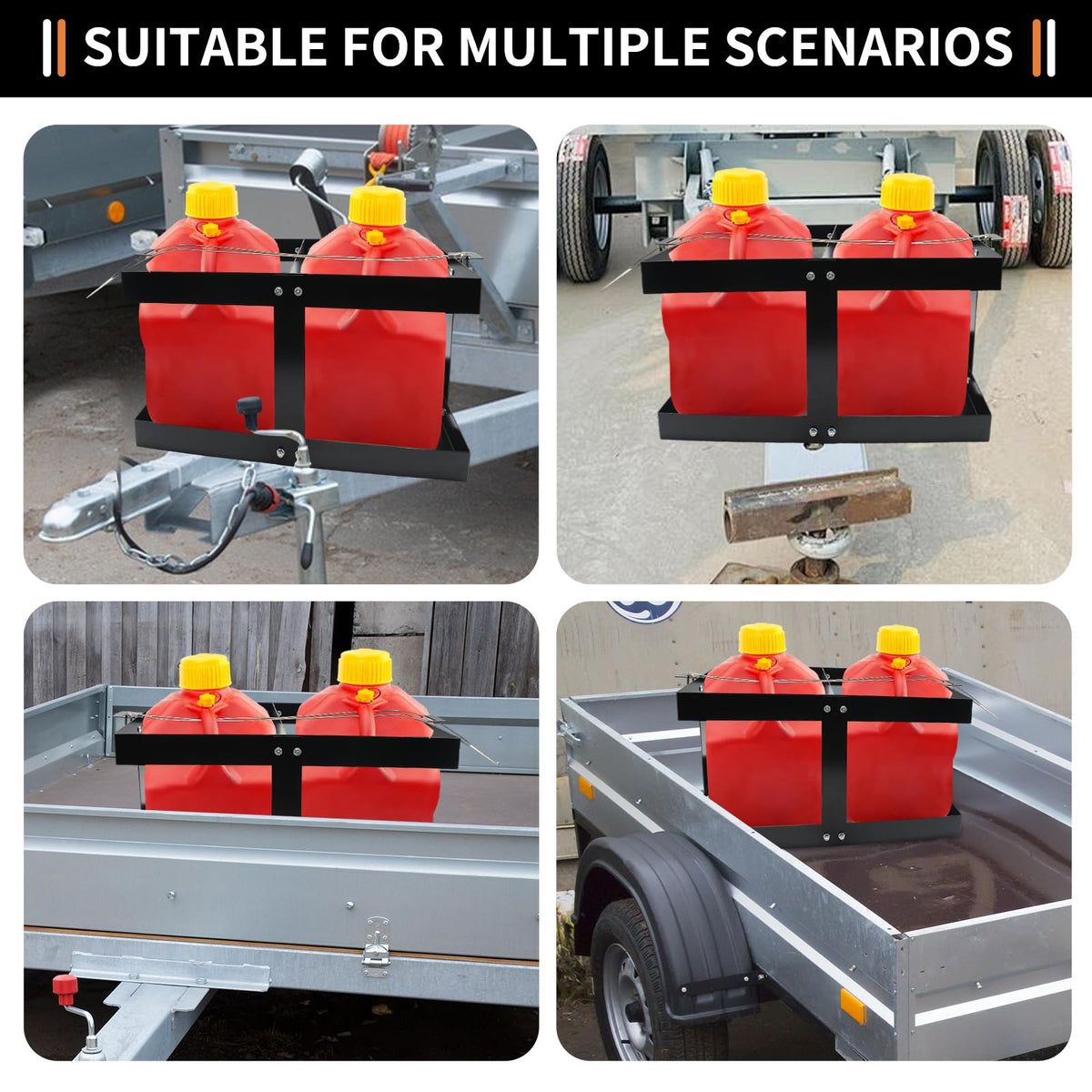 5 Gallon Fuel Jug Holder with Lock A32005