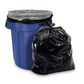 Black 40-45 Gal Trash Bags, 1.5 MIL, 100 Pk B3292