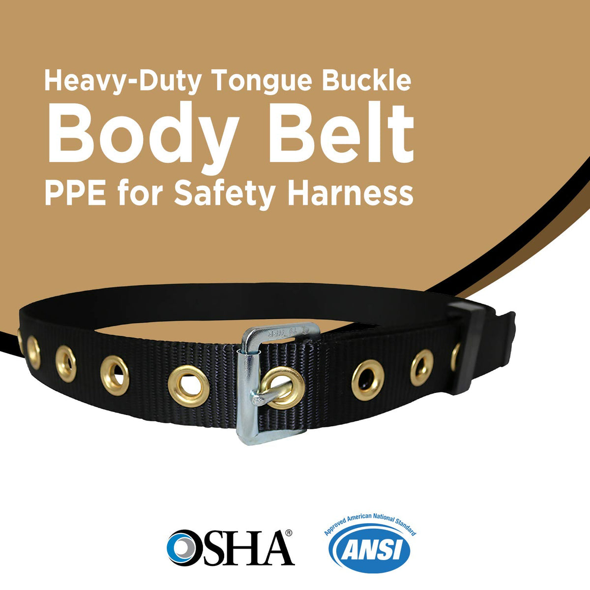 Tongue Buckle Body Harness G21030