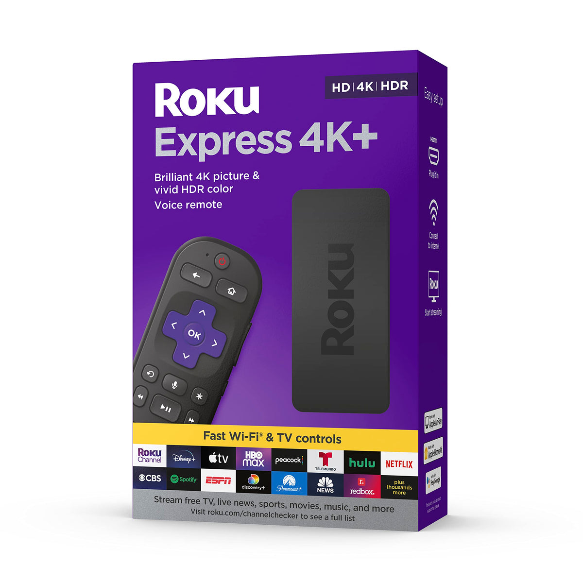 4K Streaming Device with Voice Remote D925