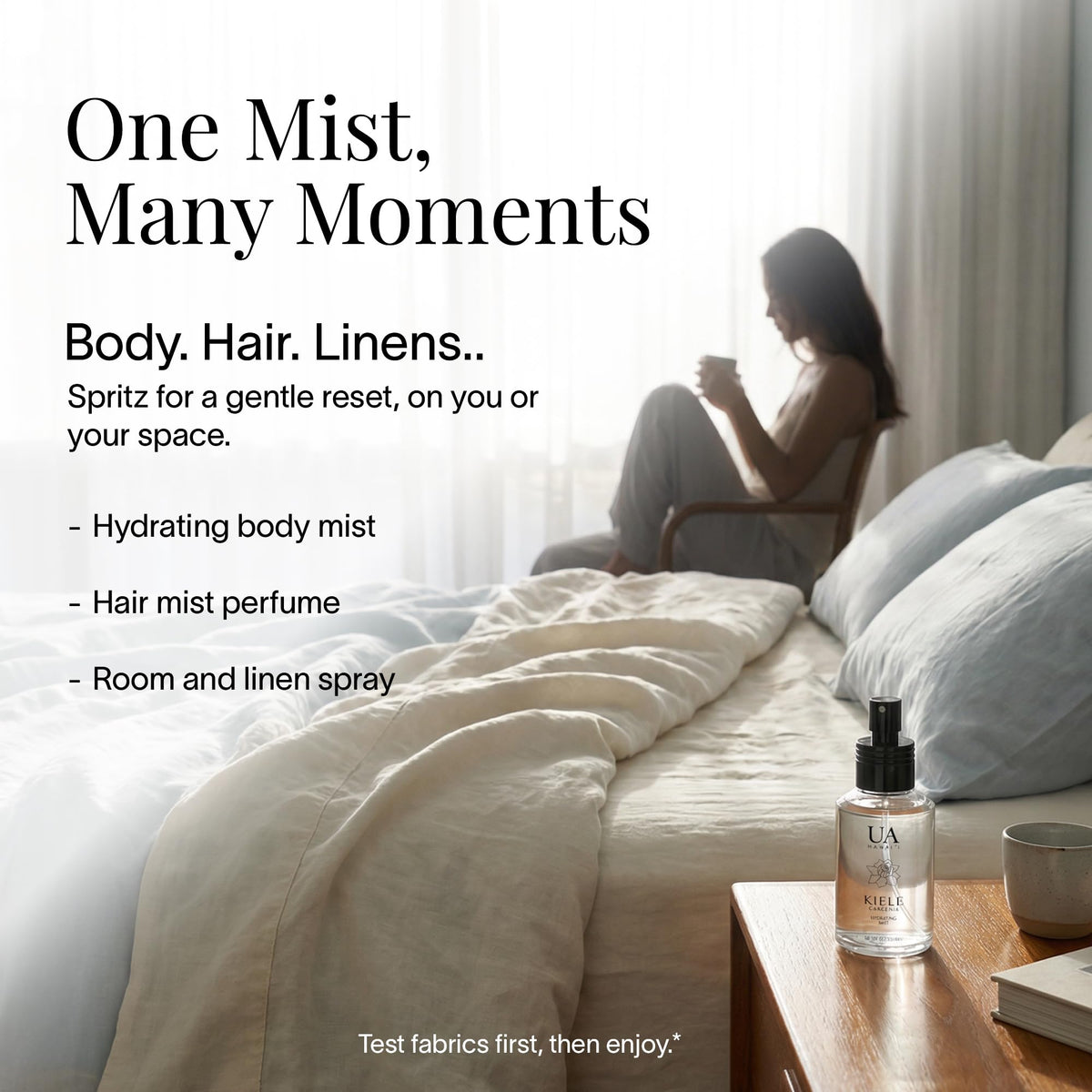 Alcohol-Free Hydrating Body and Hair Mist 3.4 oz U1471