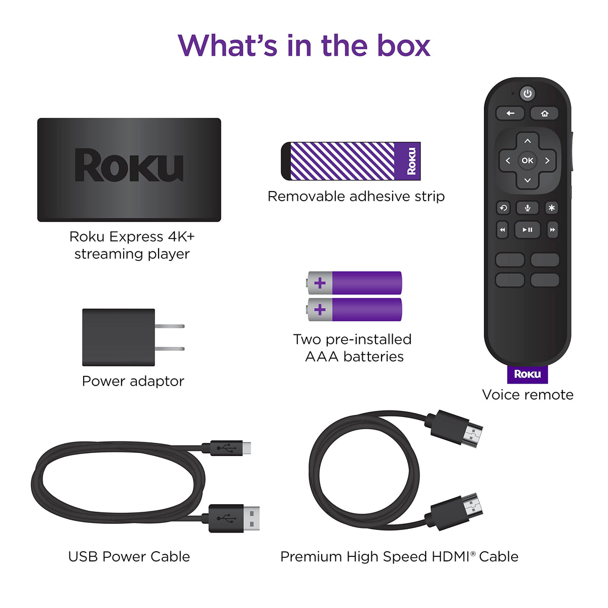 4K Streaming Device with Voice Remote D925