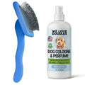 Dog Cologne & Perfume and Large Slicker Brush Bundle C3334