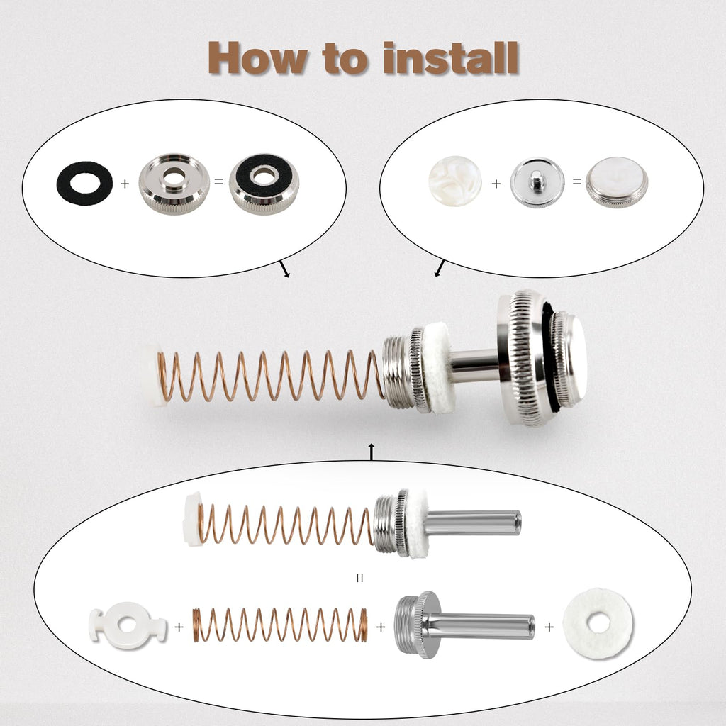 Trumpet Finger Button Repair Kit P503