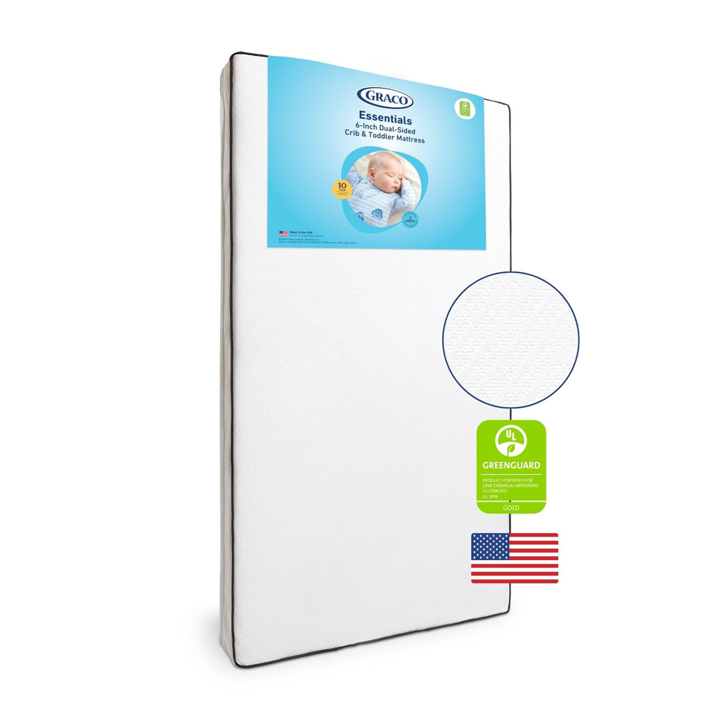 6-Inch Dual-Sided Baby Crib & Toddler Mattress E750
