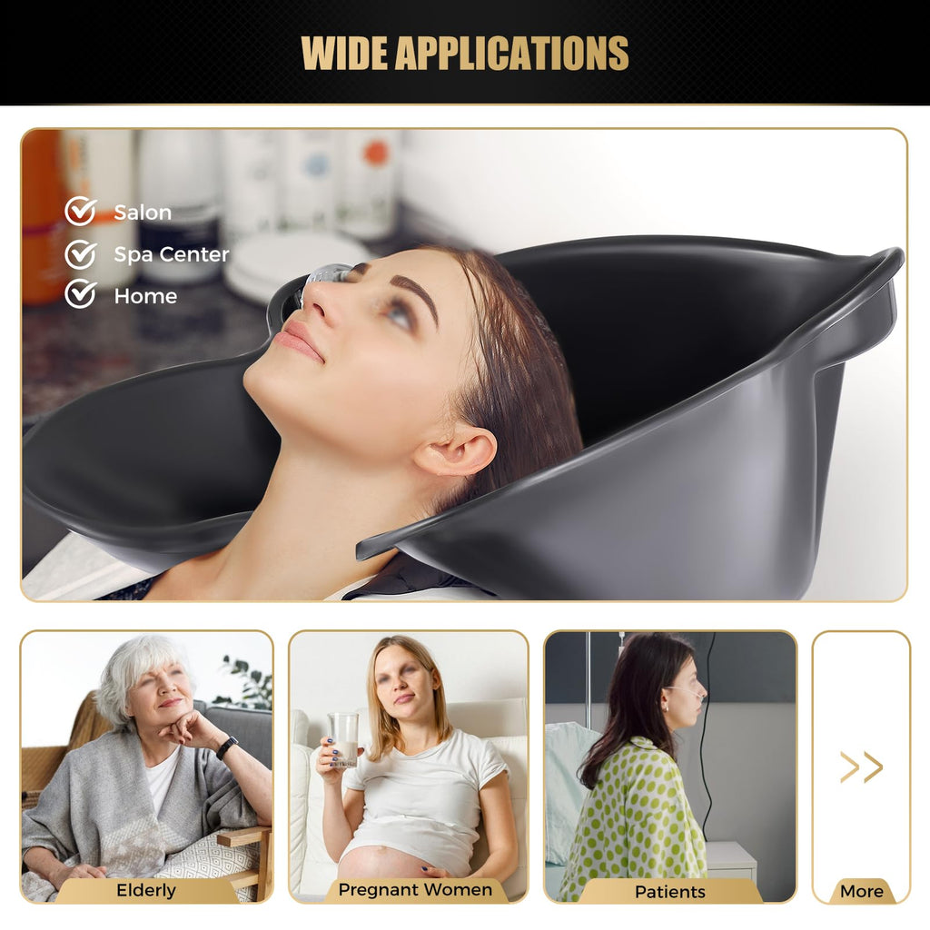 Portable Shampoo Bowl with Electric Pump J2165