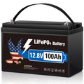 12V 100Ah LiFePO4 Lithium Battery Group 31 J842