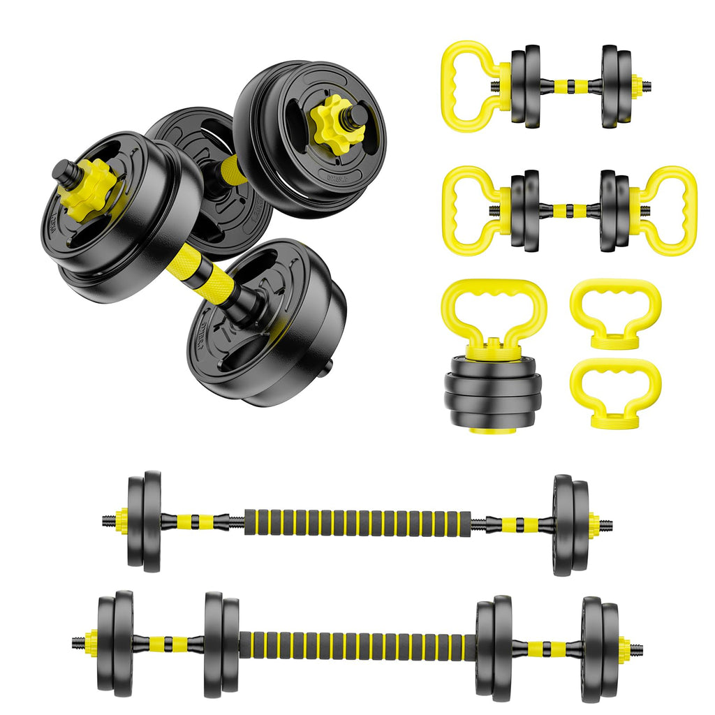 Adjustable Dumbbell Set 10-90lbs Free Weights P409