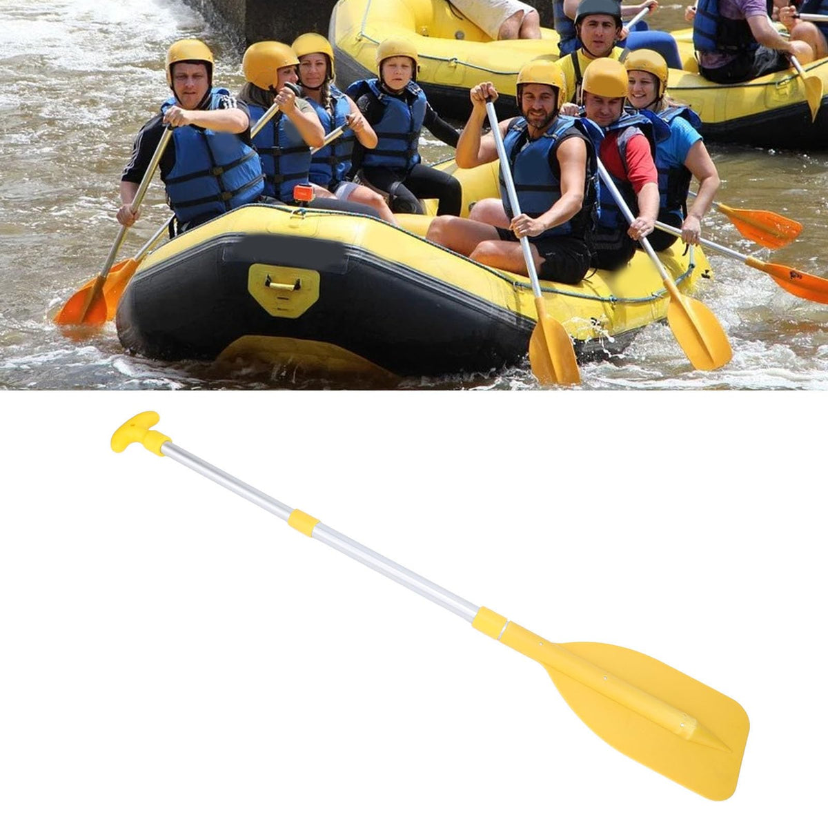 Pack of 2 Telescopic Kayak Paddles Y3432
