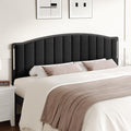 Upholstered Tufting Headboard Queen Size with Lights N38877