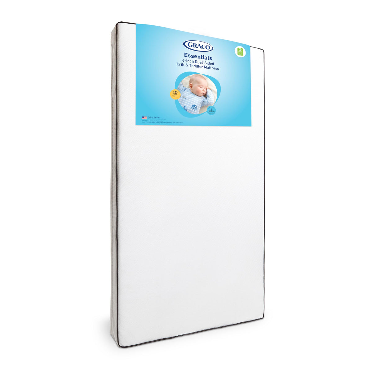 6-Inch Dual-Sided Baby Crib & Toddler Mattress E750