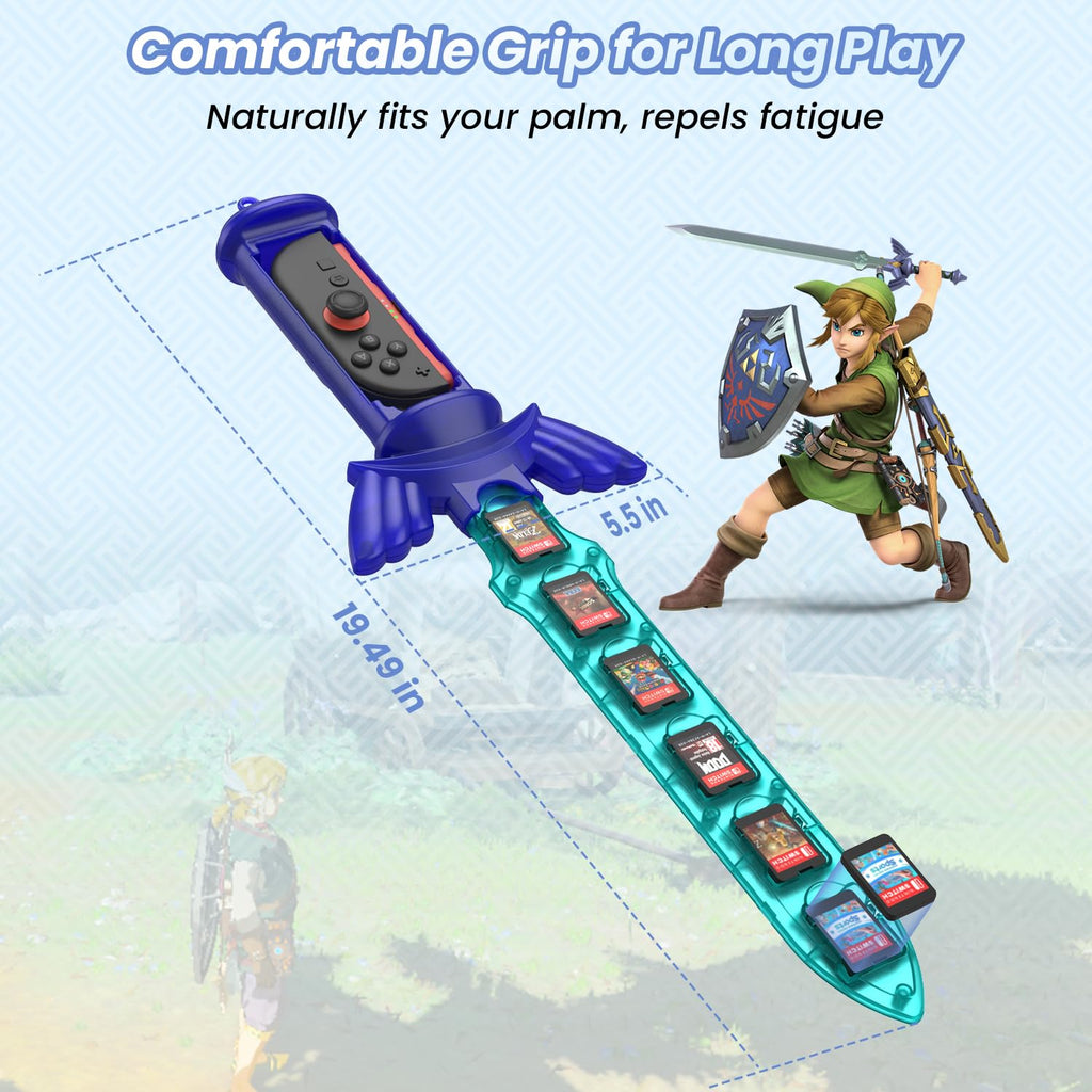 Switch Grip with 12 Game Card Holder E199440
