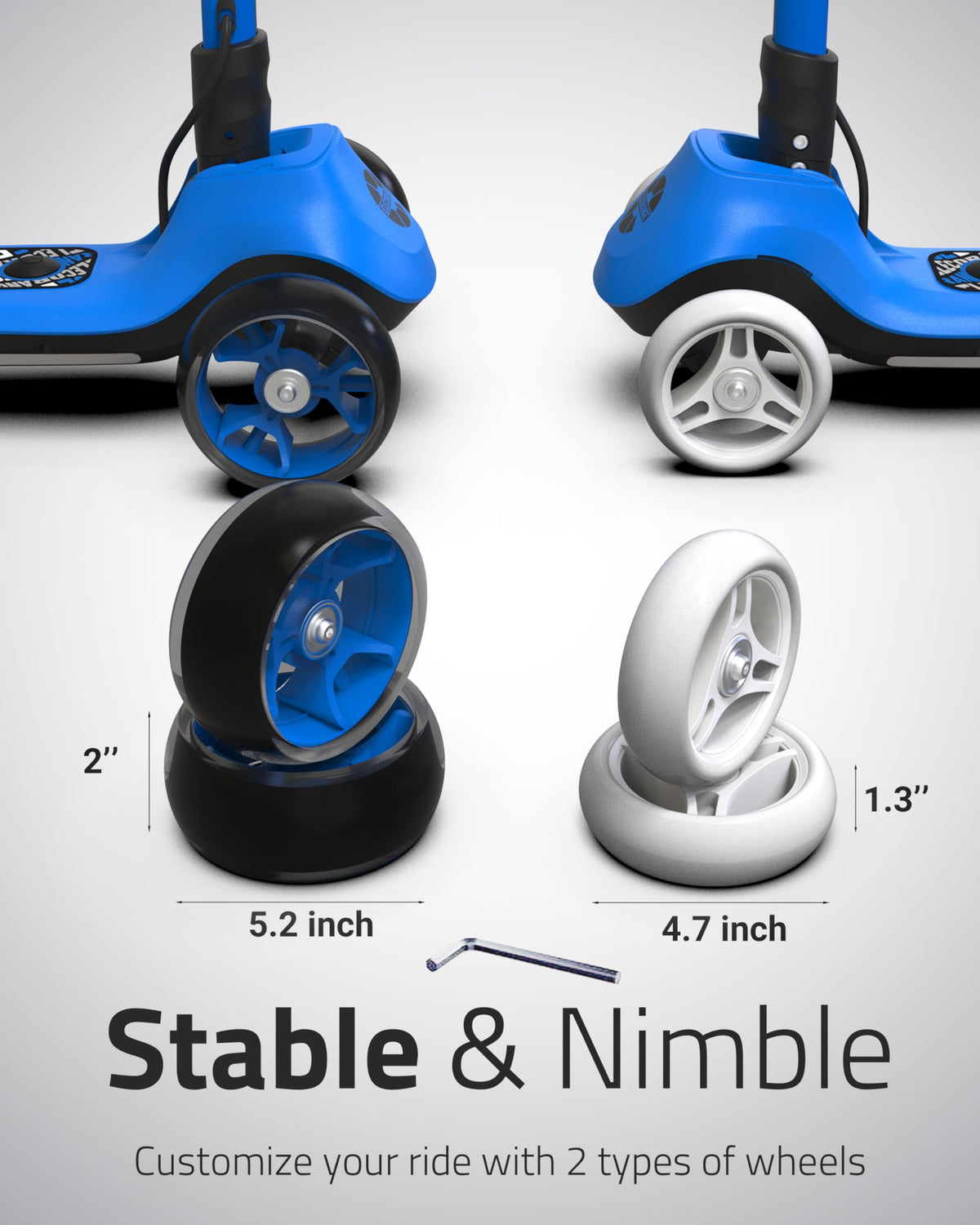Electric Scooter for Kids Age 4-9, Foldable J428