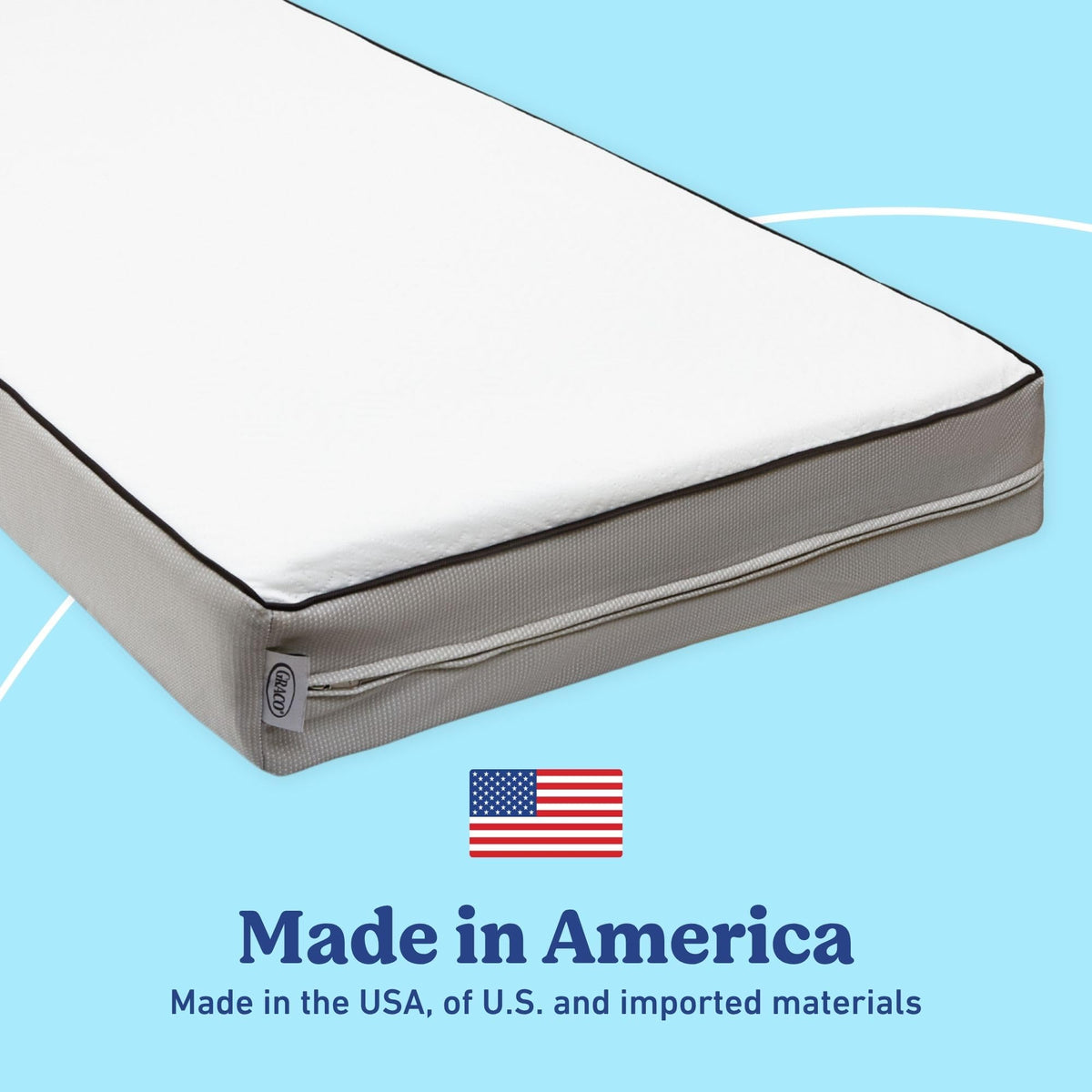 6-Inch Dual-Sided Baby Crib & Toddler Mattress E750