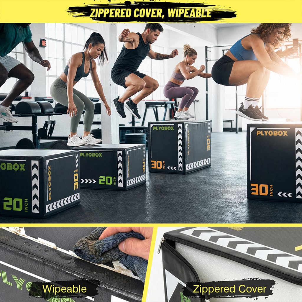 3-in-1 Plyometric Jump Box P574