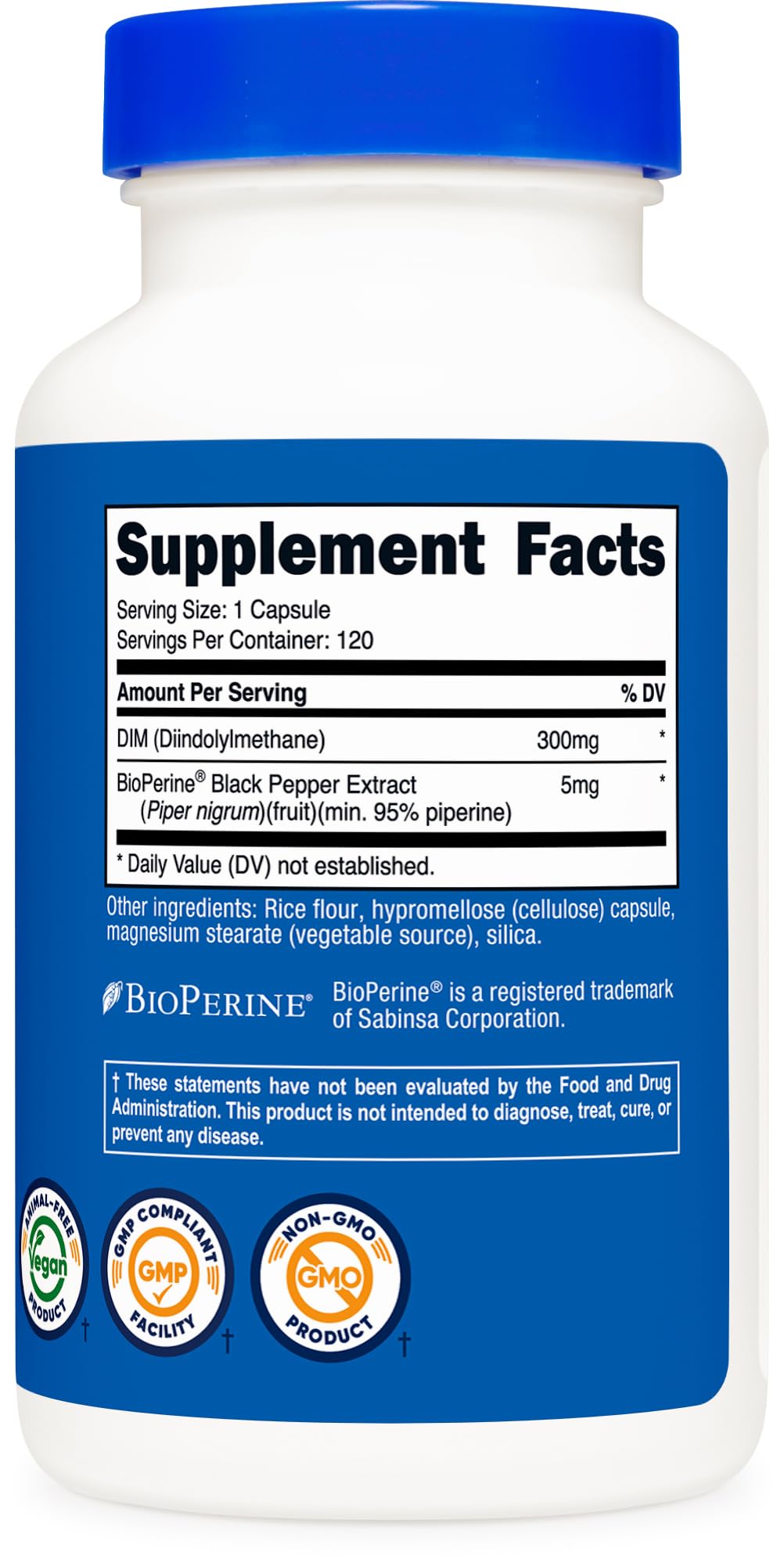 300mg 120 Vegetarian Capsules Y486159