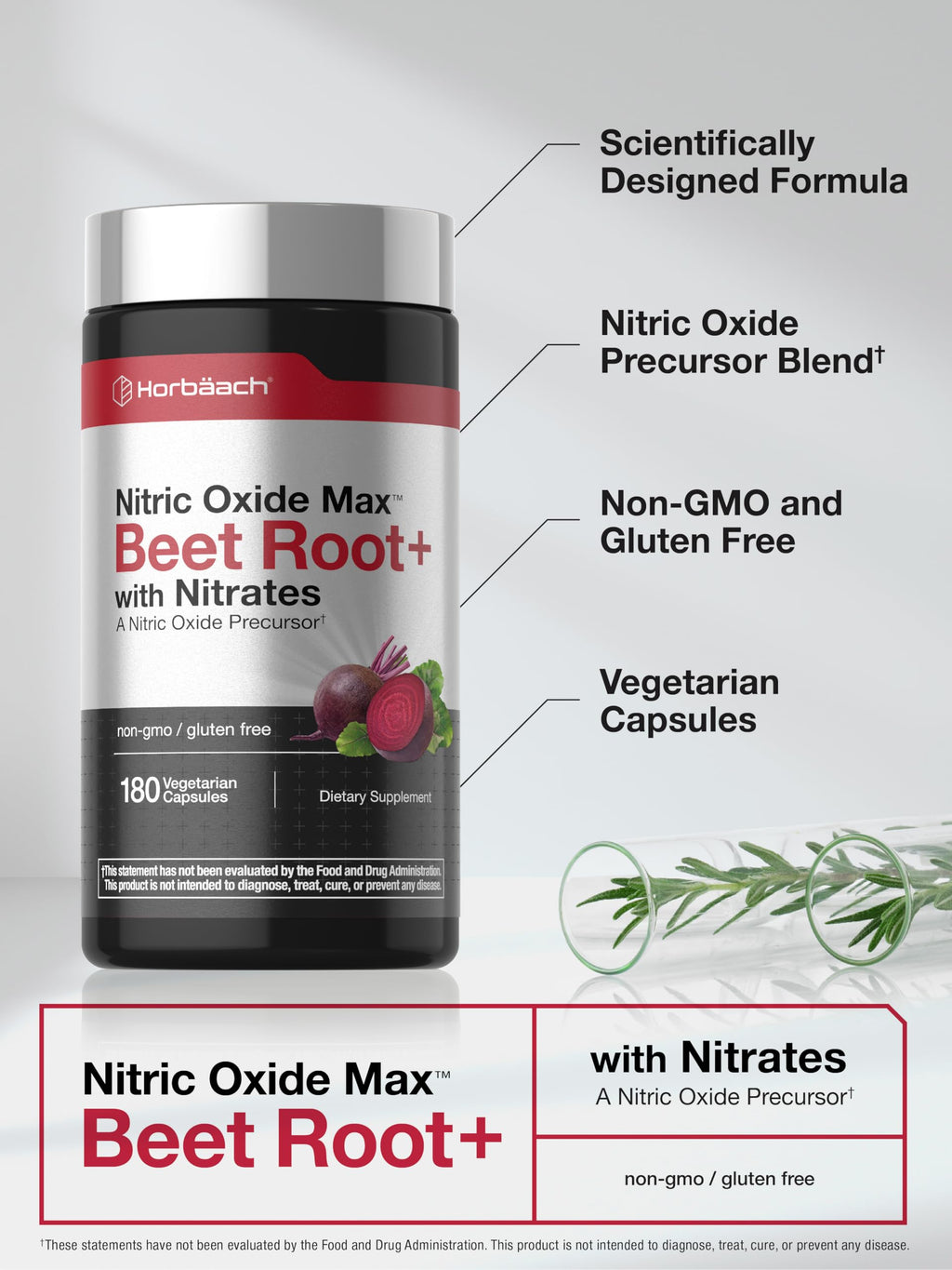 Beet Root Capsules 180 Count R56115