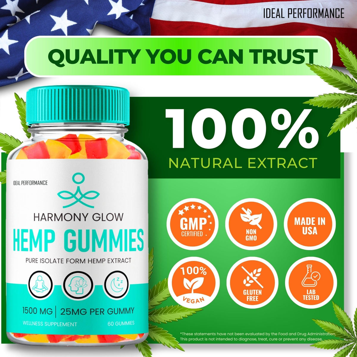 Hemp Gummies Maximum Strength All Natural (3 Pack) R777