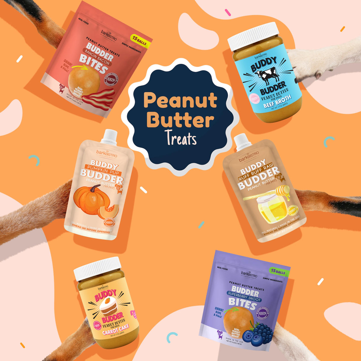 100% Natural Dog Peanut Butter 17oz O97187