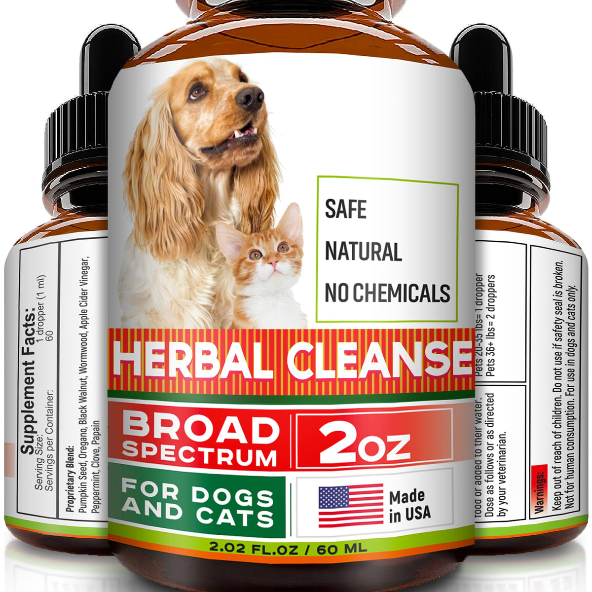 Herbal Cleanse for Dogs and Cats 2fl.oz Y365